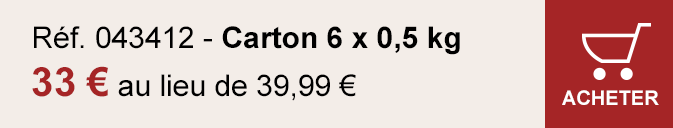 Acheter Carton de 6x0,5kg e Black Fire, Réf. 043412 33€ (l'unité)