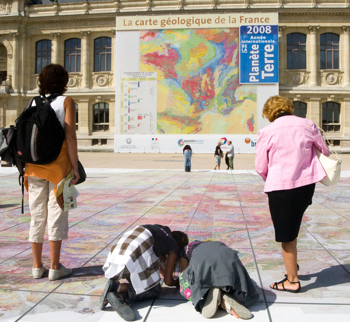 Exposition « Aux Sources de la Terre » au Jardin des Plantes à Paris. (2008).