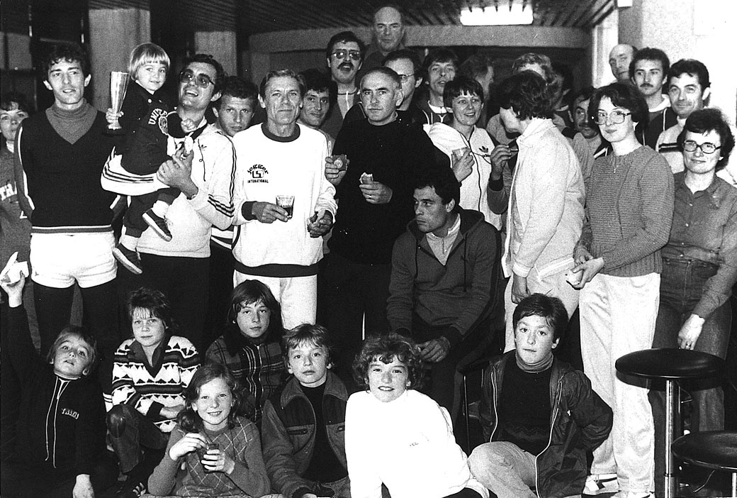 1ère Randonnée Cyclotourisme, en Sologne, organisée par le COS BRGM en septembre 1980. ©BRGM