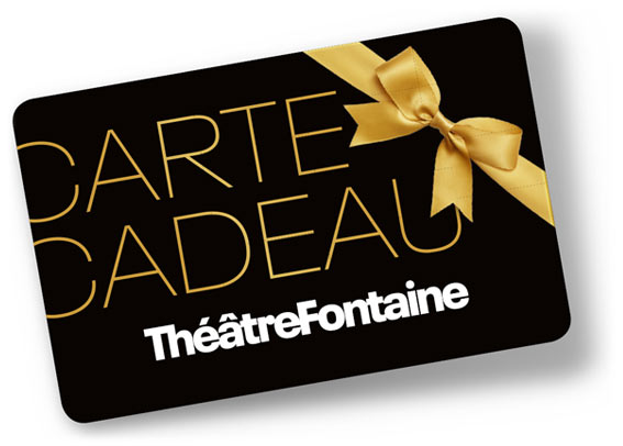 Carte cadeau du théâtre