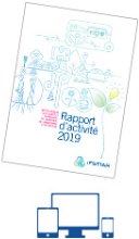 IFSTTAR. Couverture du rapport d'activité 2019