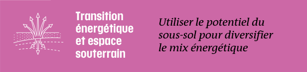 Transition énergétique et espace souterrain