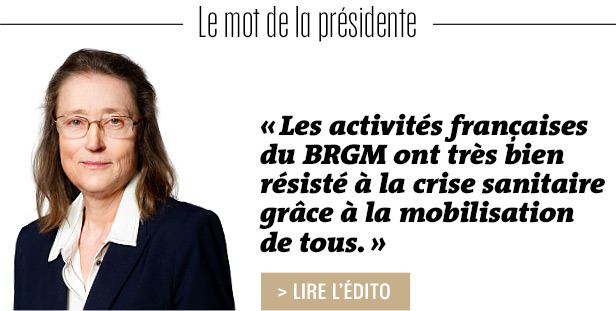 BRGM - Le mot de la presidente