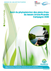 Couverture de : Phytoplancton des 5 plans d'eau DCE du bassin Artois-Picardie - Année 2020