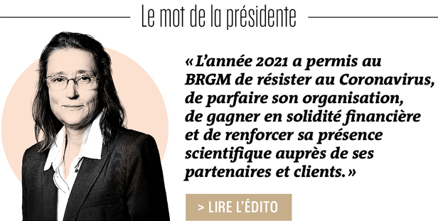 BRGM - Le mot de la presidente