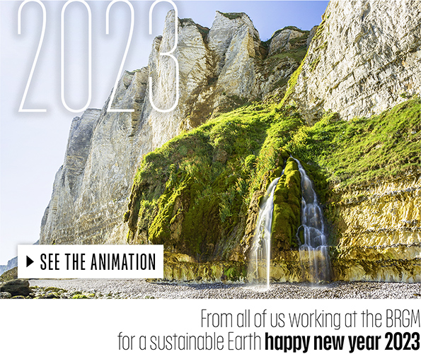 From all of us working at the BRGM for a sustainable Earth happy new year 2023 - See the animation