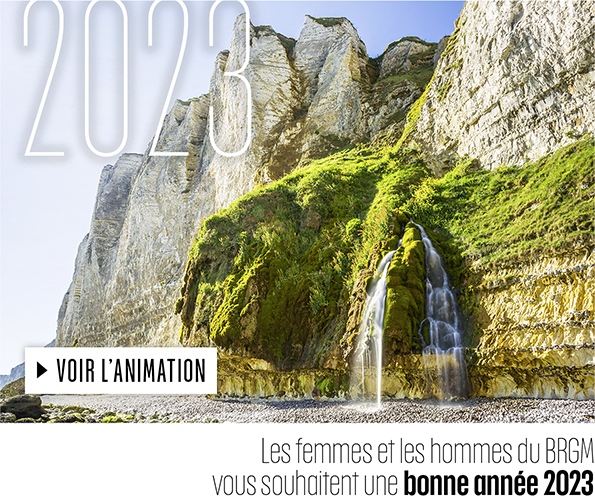 Les femmes et les hommes du BRGM vous souhaitent une bonne année 2023 - Voir l'animation