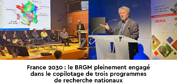 France 2030 : le BRGM pleinement engagé dans le copilotage de trois programmes de recherche nationaux