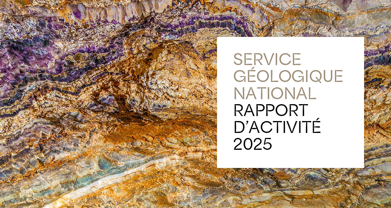 Service Géologique Nationale - Rapport d'activité 2025