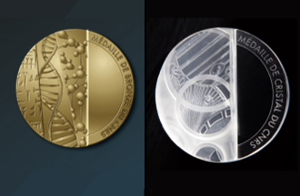 Médailles du CNRS 2025 : deux de bronze et deux de cristal