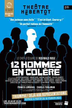 Affiche du spectacle : 12 Hommes en colère