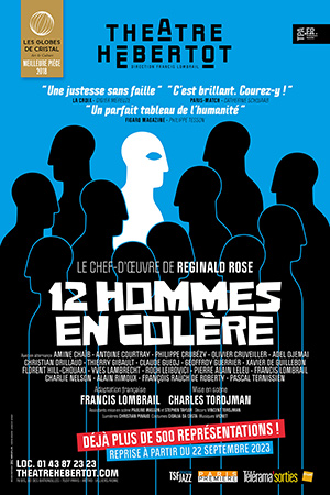 Affiche du spectacle : 12 hommes en colère