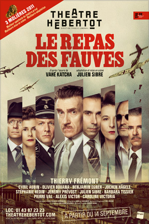 Affiche du spectacle : Le Repas des Fauves