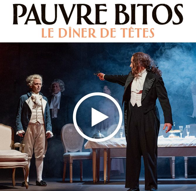 Théâtre Hébertot - Pauvre Bitos, le dîner de têtes.