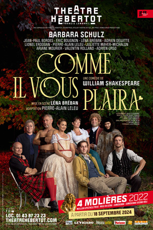 Affiche du spectacle : Comme il vous plaira