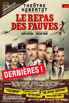 Affiche : Le repas des fauves