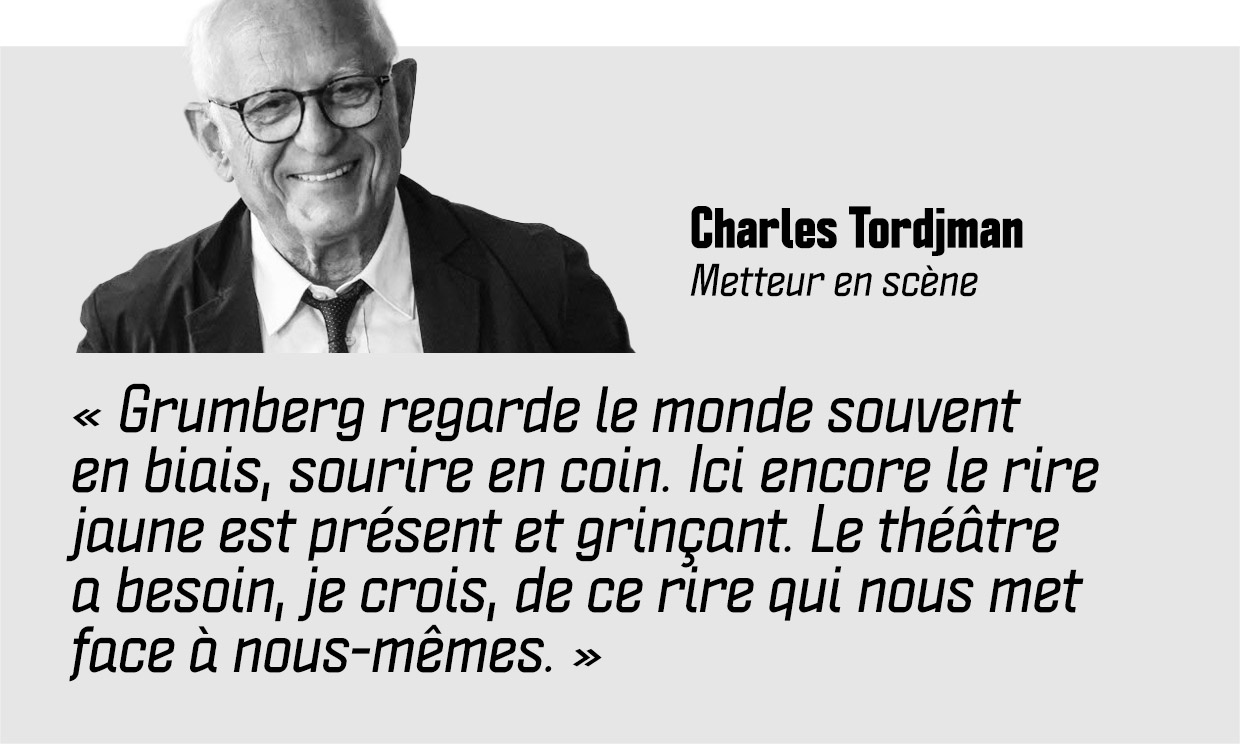 ils en parlent... Charles Tordjman - metteur en scène