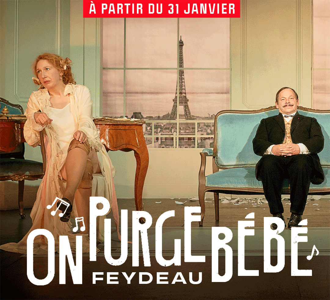 Affiche du spectacle : On purge bébé