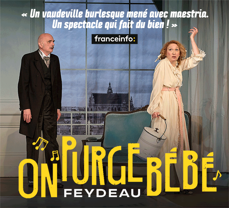 Affiche du spectacle : On purge bébé
