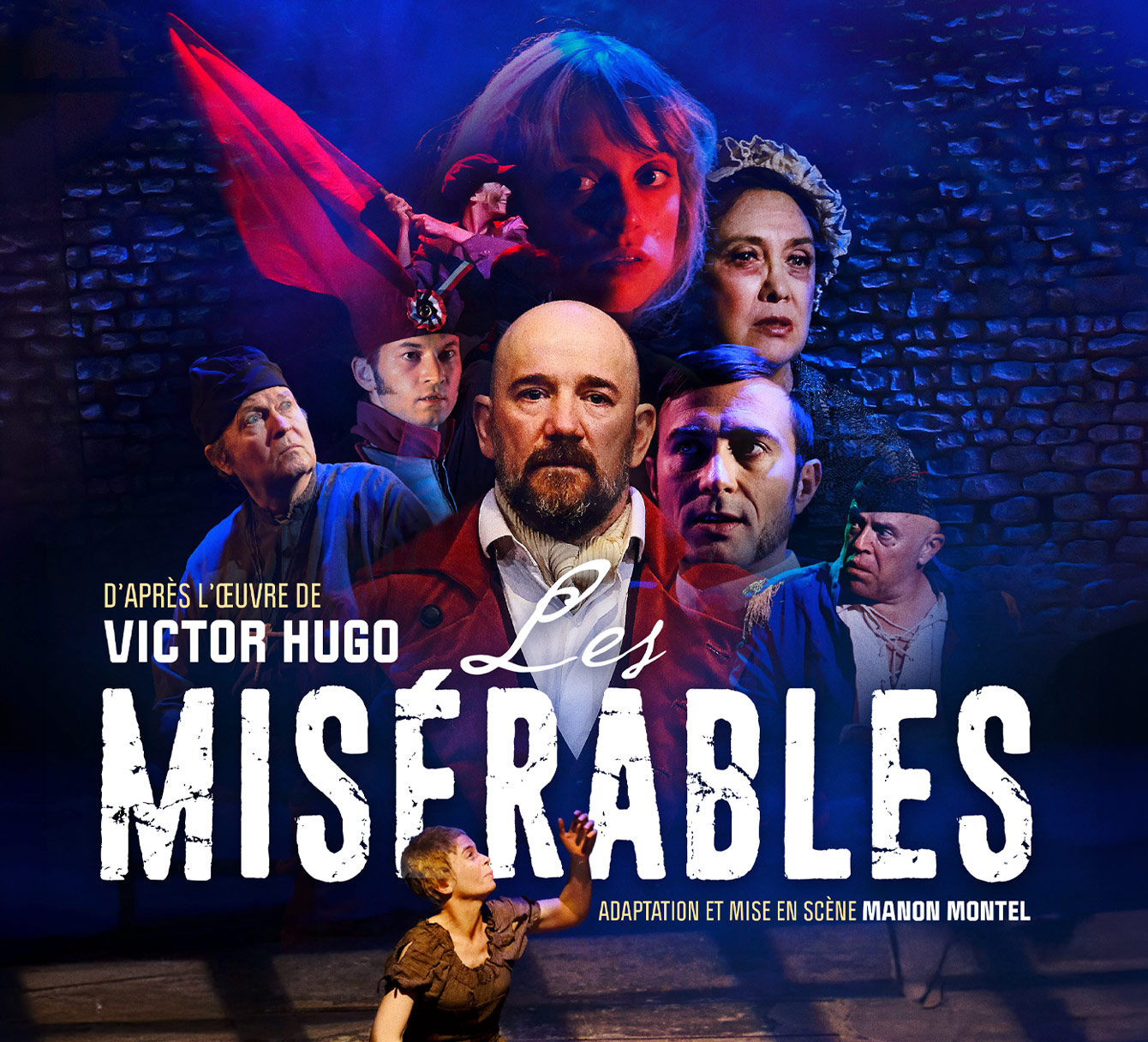 Affiche du spectacle : Les Misérables