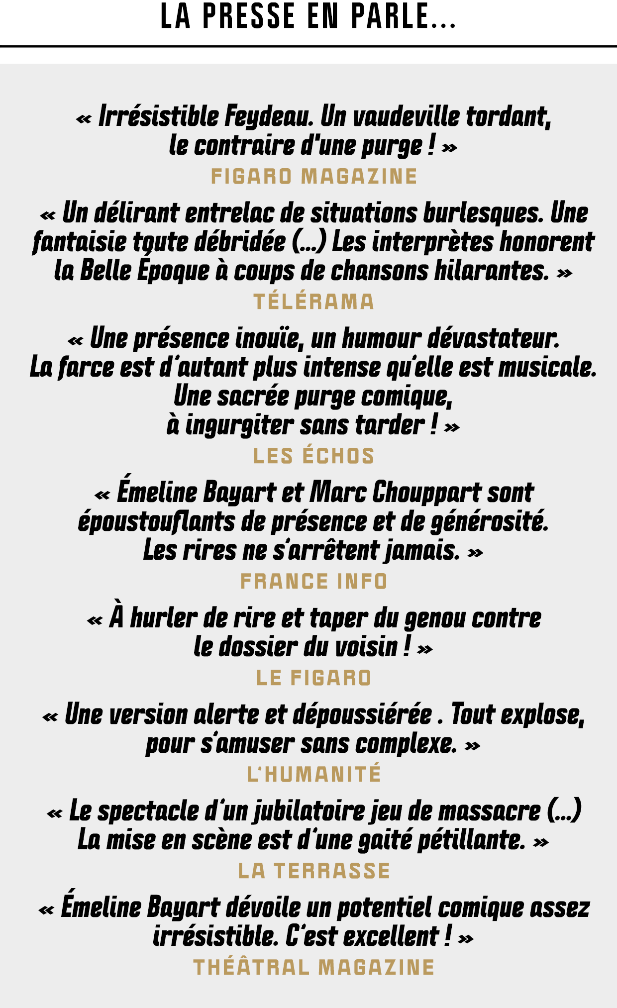 La presse en parle